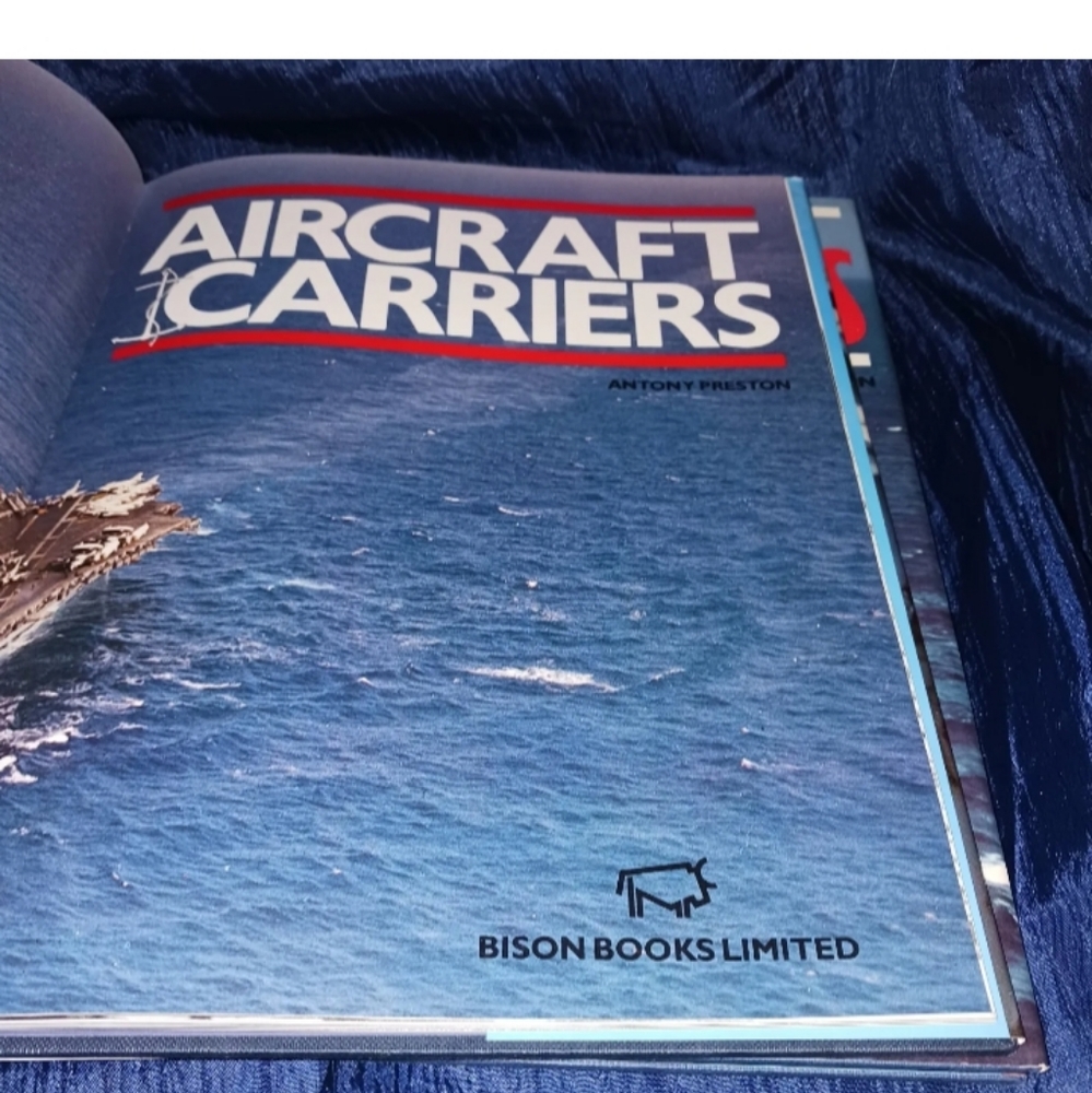 Set of 2, Battleships and Aircraft Carriers from Bison Books 1982 - Picture 5 of 9